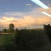 Failed attempt to photograph the ridiculously picturesque view from the train from Cardiff to London