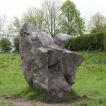 Oddly-shaped rock at Avebury
