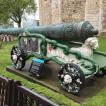 Fancy cannon in the Tower of London