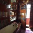 Master bathroom in the Living quarters of Cardiff Castle. It’s a Victorian idea of what a medieval castle ought to be. Reminds me of Hearst Castle.